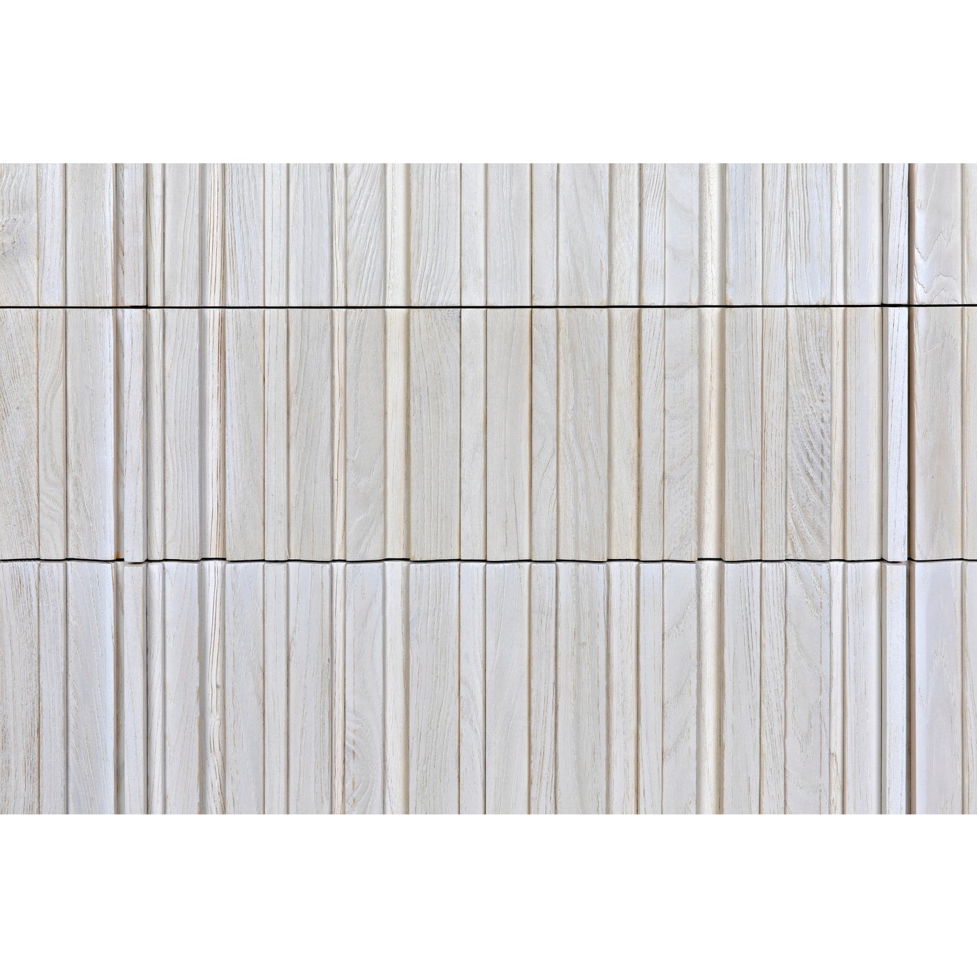 Noir Desdemona 3 Drawer Chest, Bleached Elm