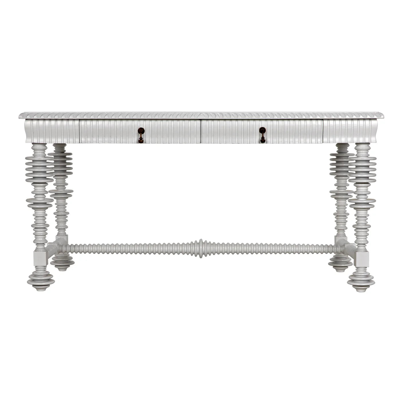 Noir Portuguese Desk, Solid White