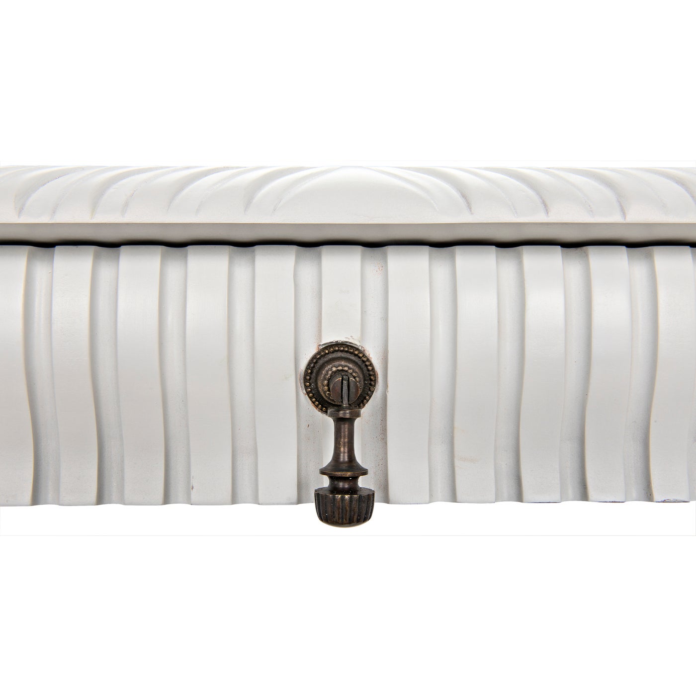 Noir Portuguese Desk, Solid White