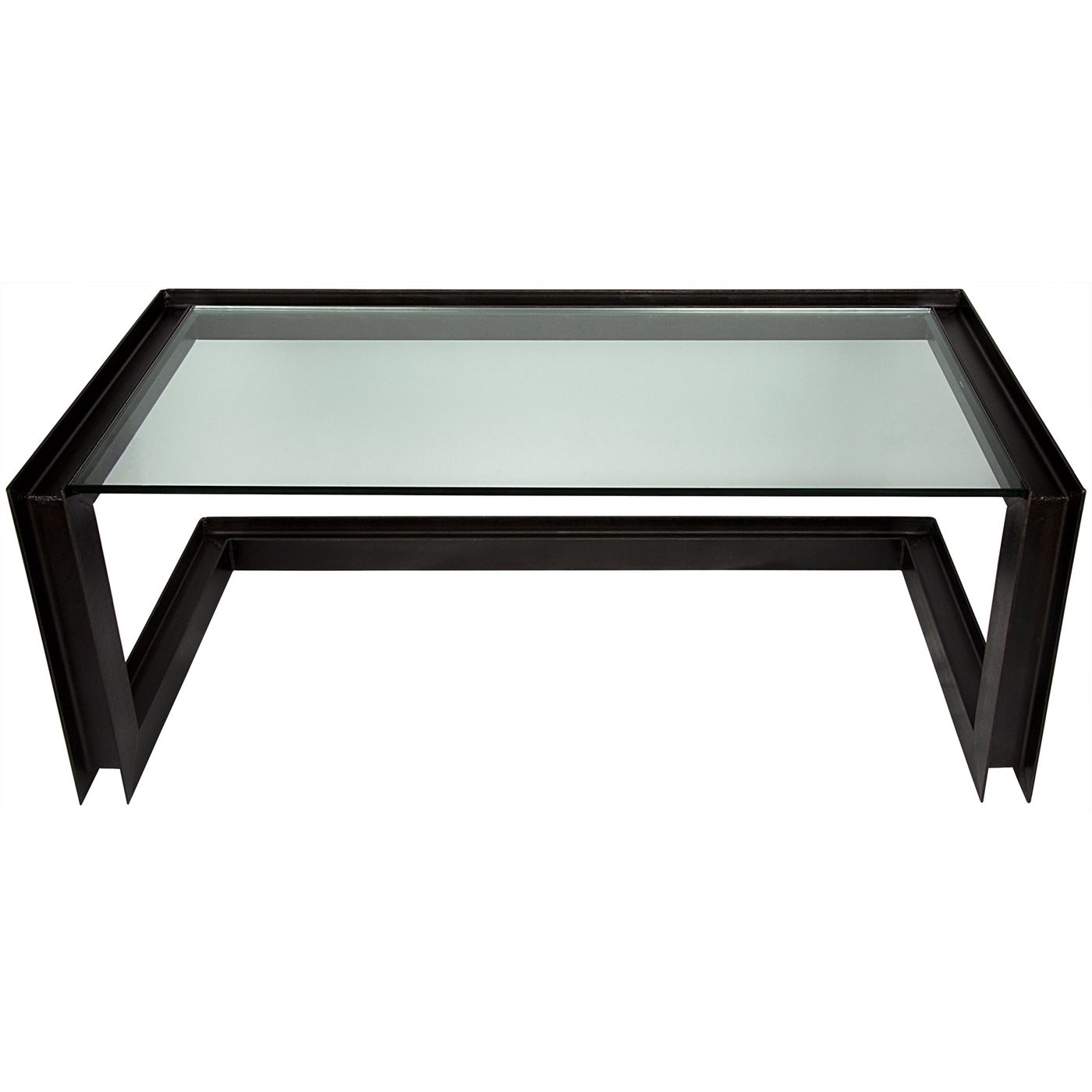 Noir Structure Metal Desk