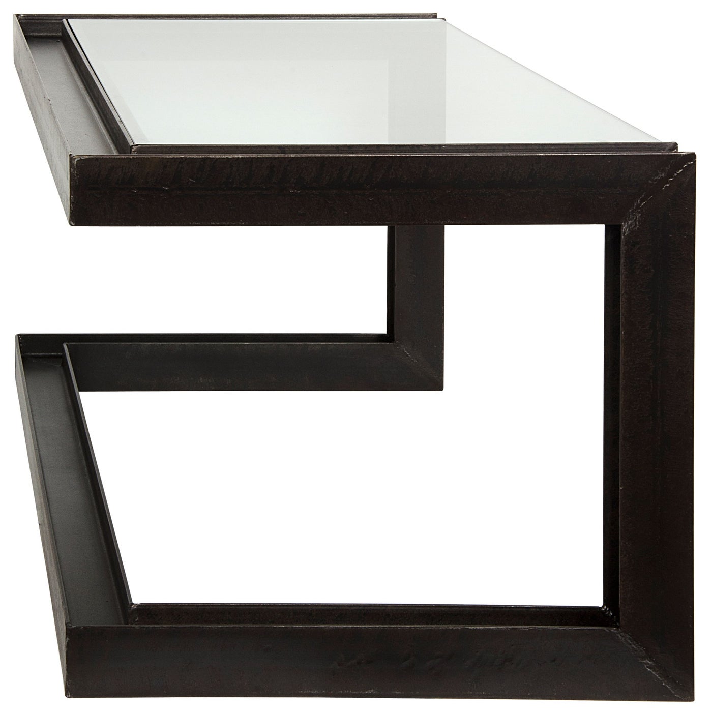 Noir Structure Metal Desk