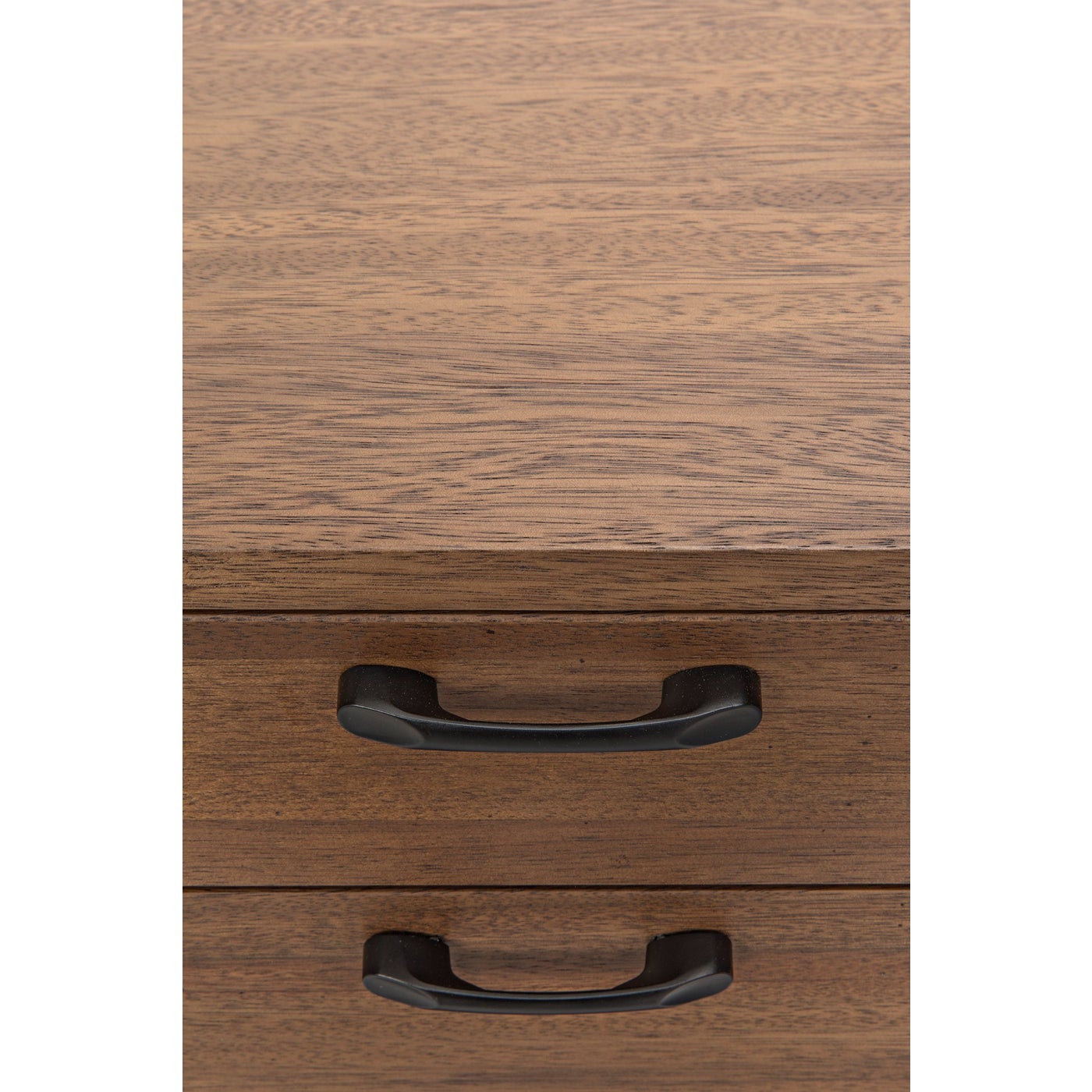 Noir Algeron Desk With Black Steel