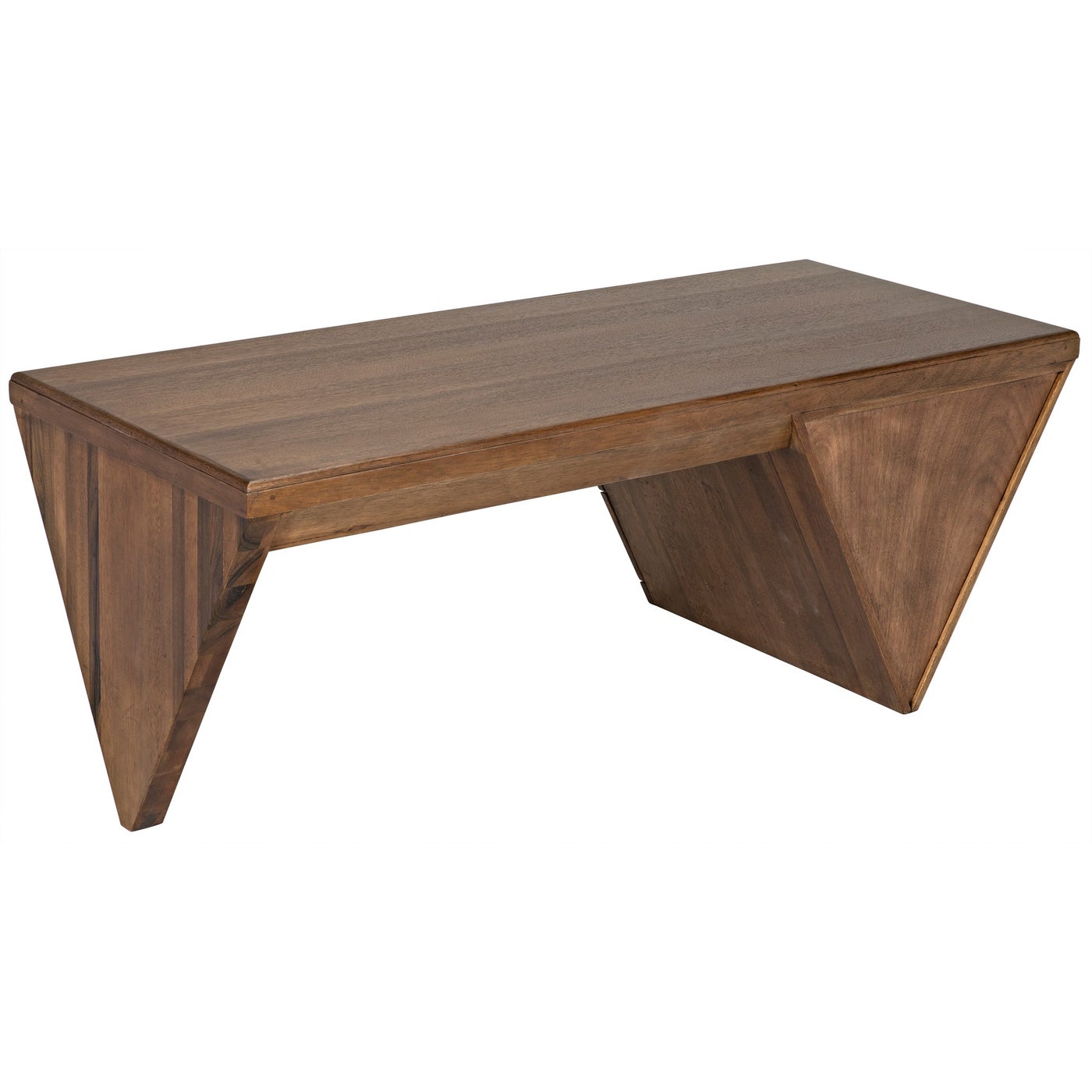 Noir Tetramo Desk, Dark Walnut