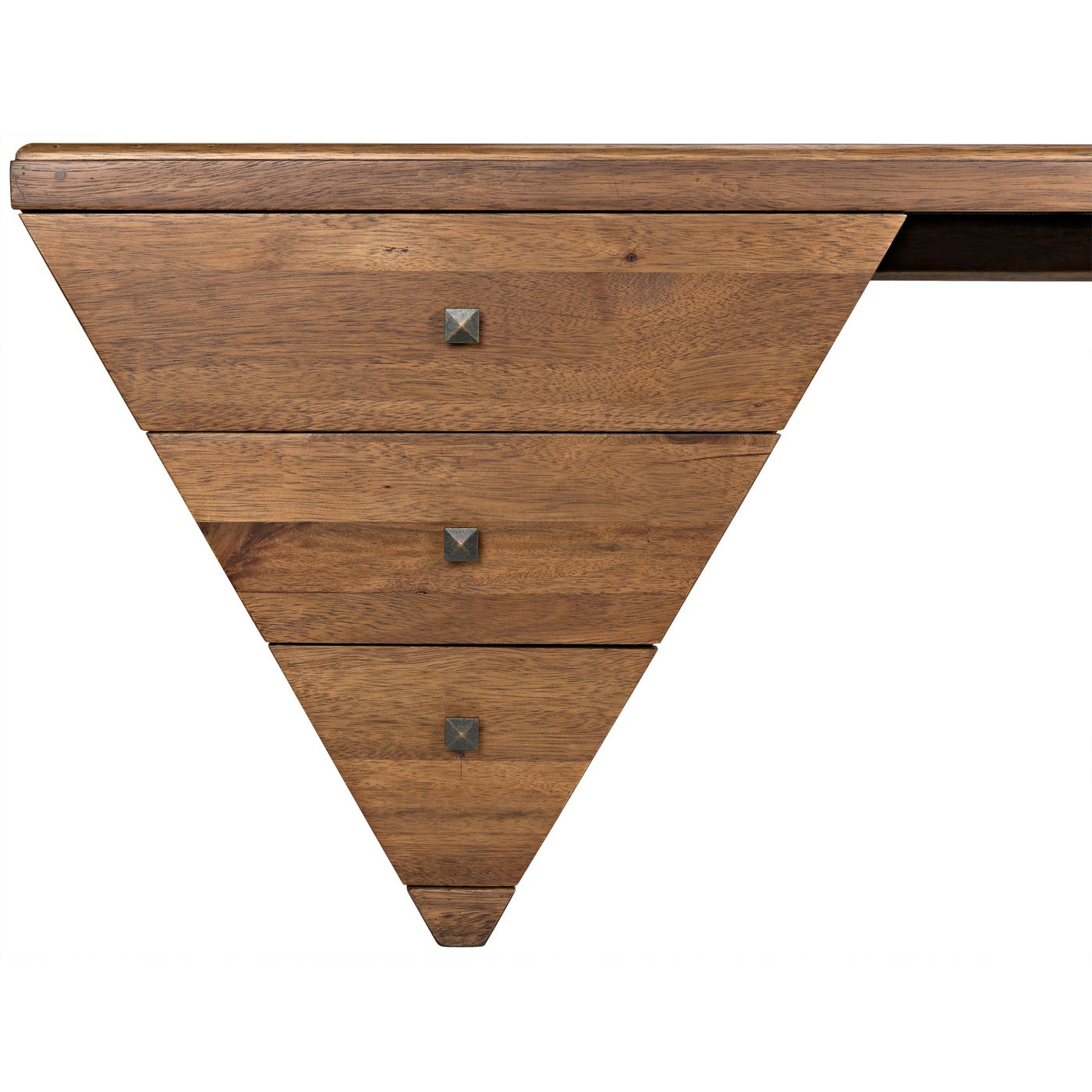 Noir Tetramo Desk, Dark Walnut