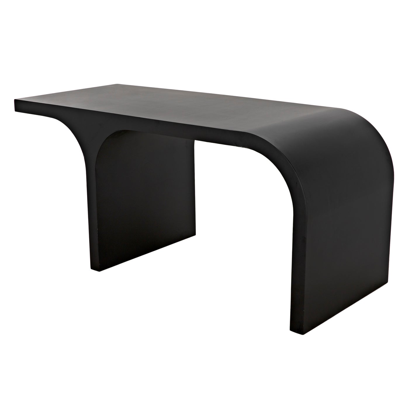 Noir Maximus Desk, Black Metal
