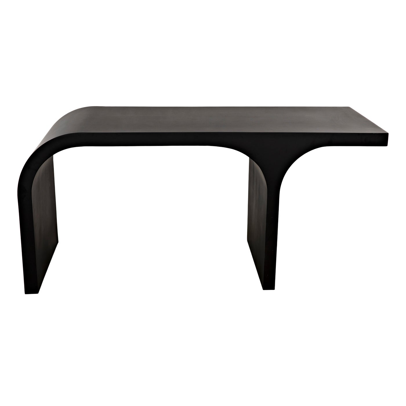 Noir Maximus Desk, Black Metal