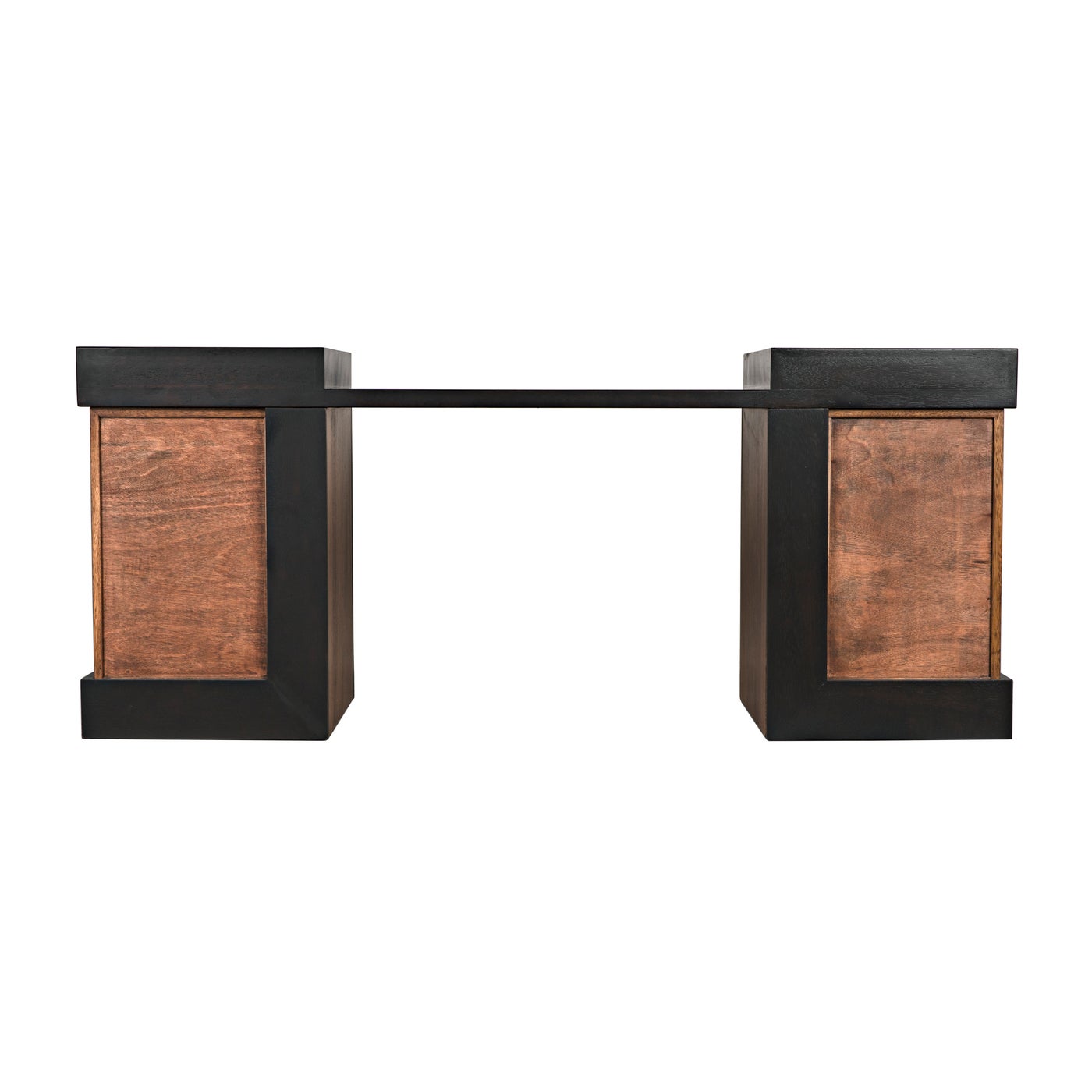 Noir Bentley Desk, Dark/Ebony Walnut