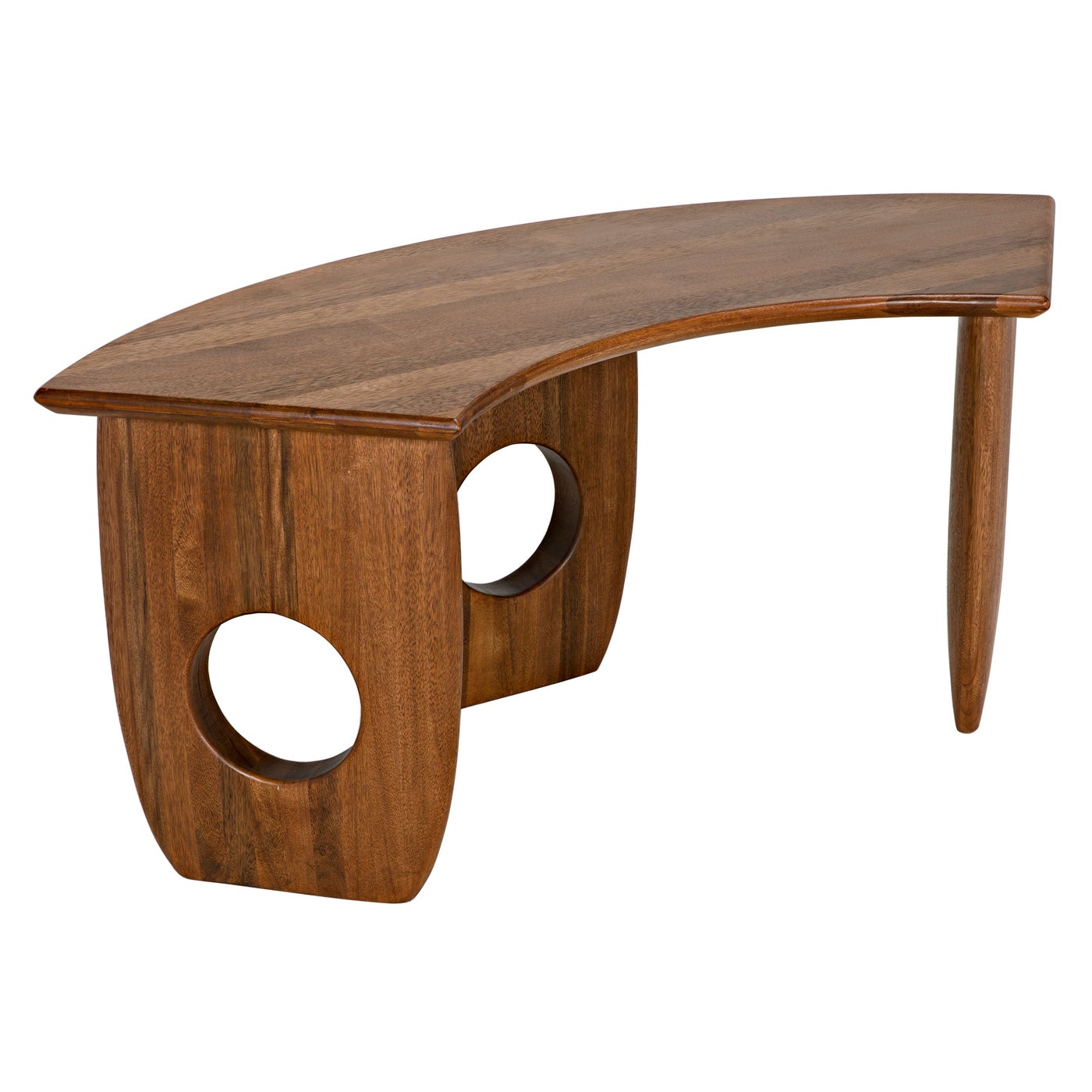 Noir Lobster Desk, Dark Walnut