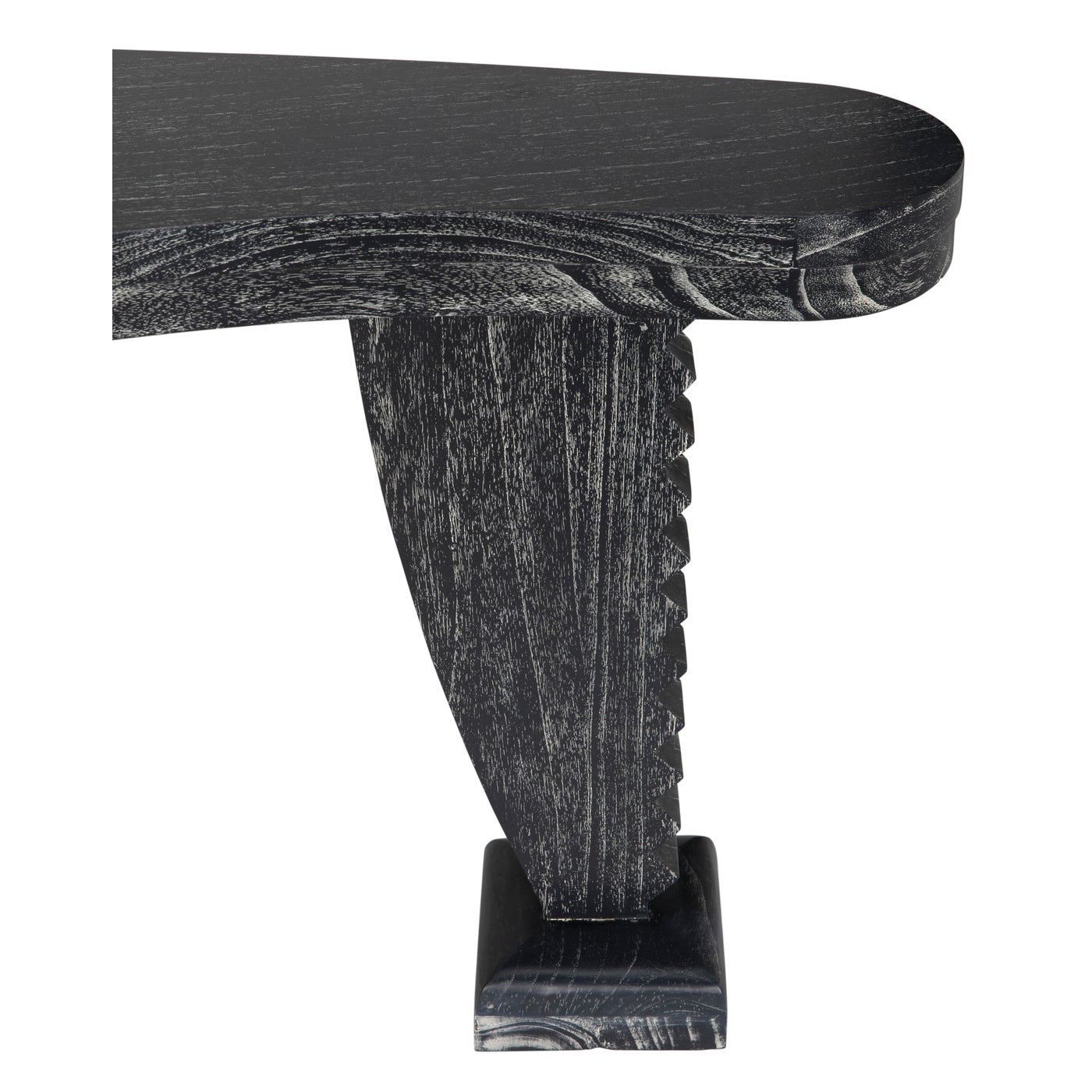 Noir Zigmund Desk, Cinder Black
