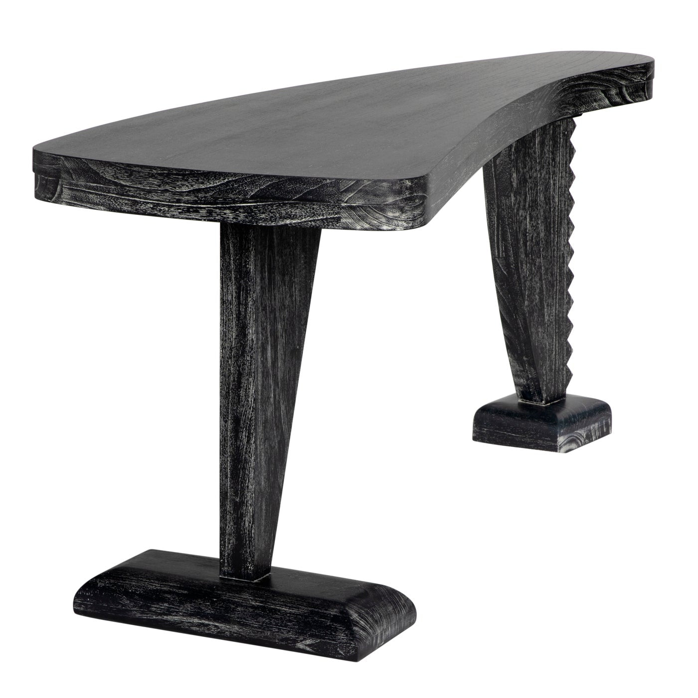 Noir Zigmund Desk, Cinder Black