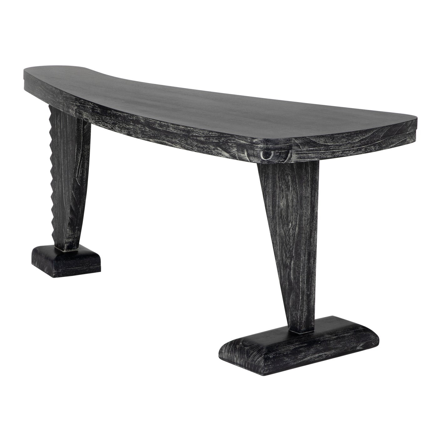 Noir Zigmund Desk, Cinder Black