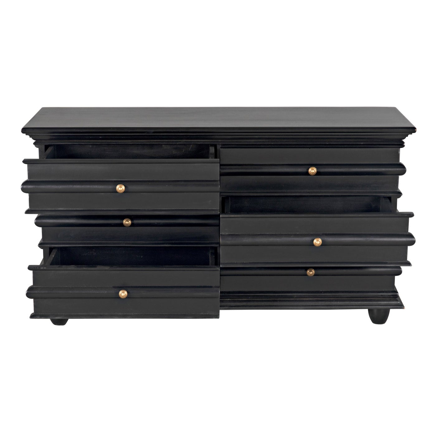 Ascona Chest - Hand Rubbed Black - Noir Ascona Chest - Hand Rubbed Black - Noir