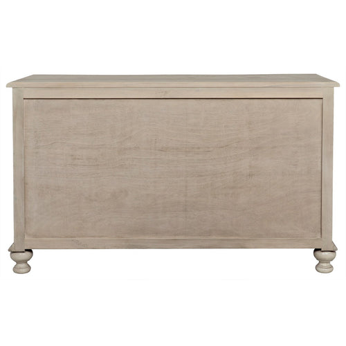 Noir Curved Front 3 Drawer Chest