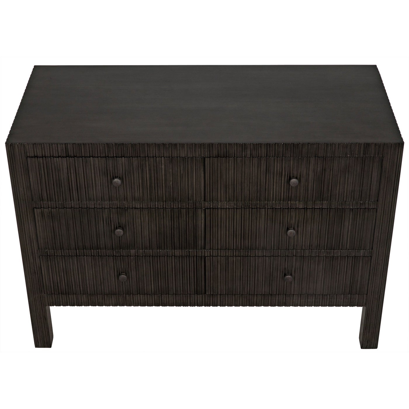 Noir Conrad 6 Drawer Dresser