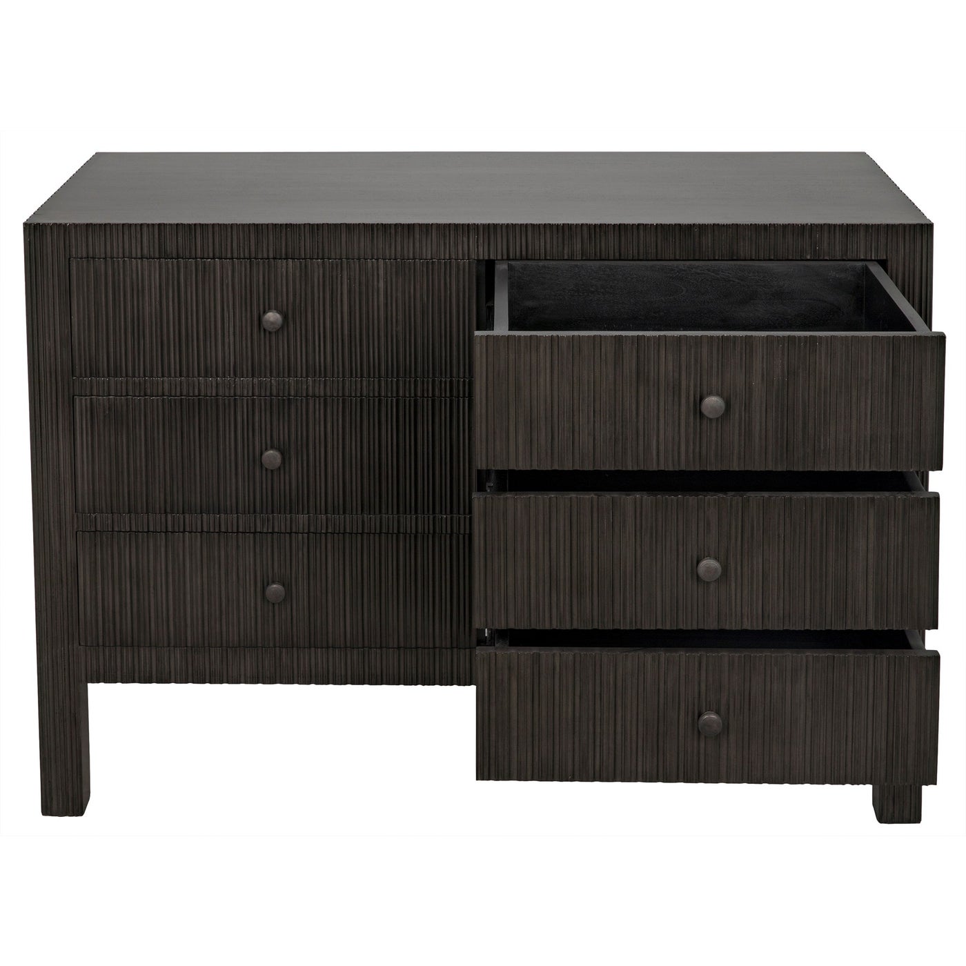 Noir Conrad 6 Drawer Dresser