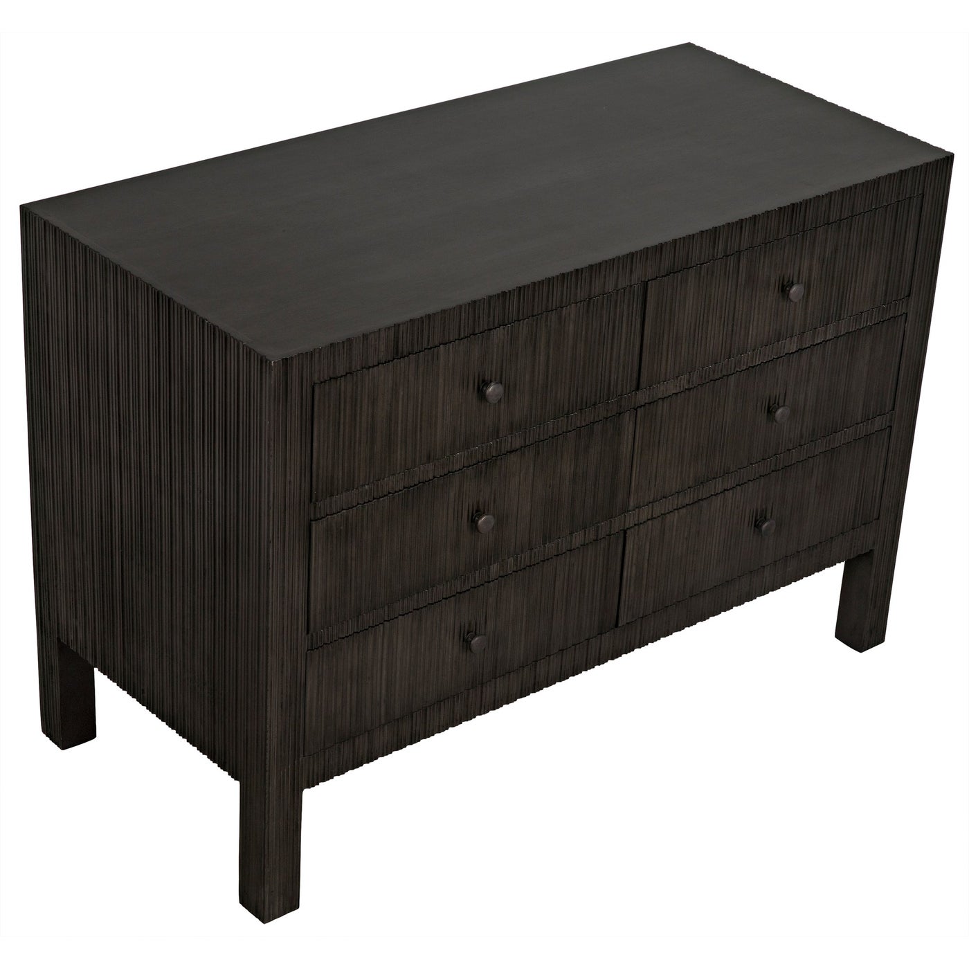 Noir Conrad 6 Drawer Dresser