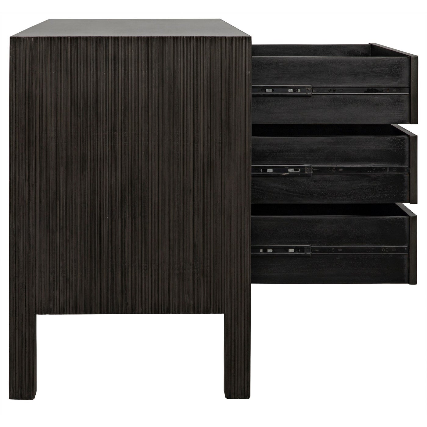 Noir Conrad 6 Drawer Dresser