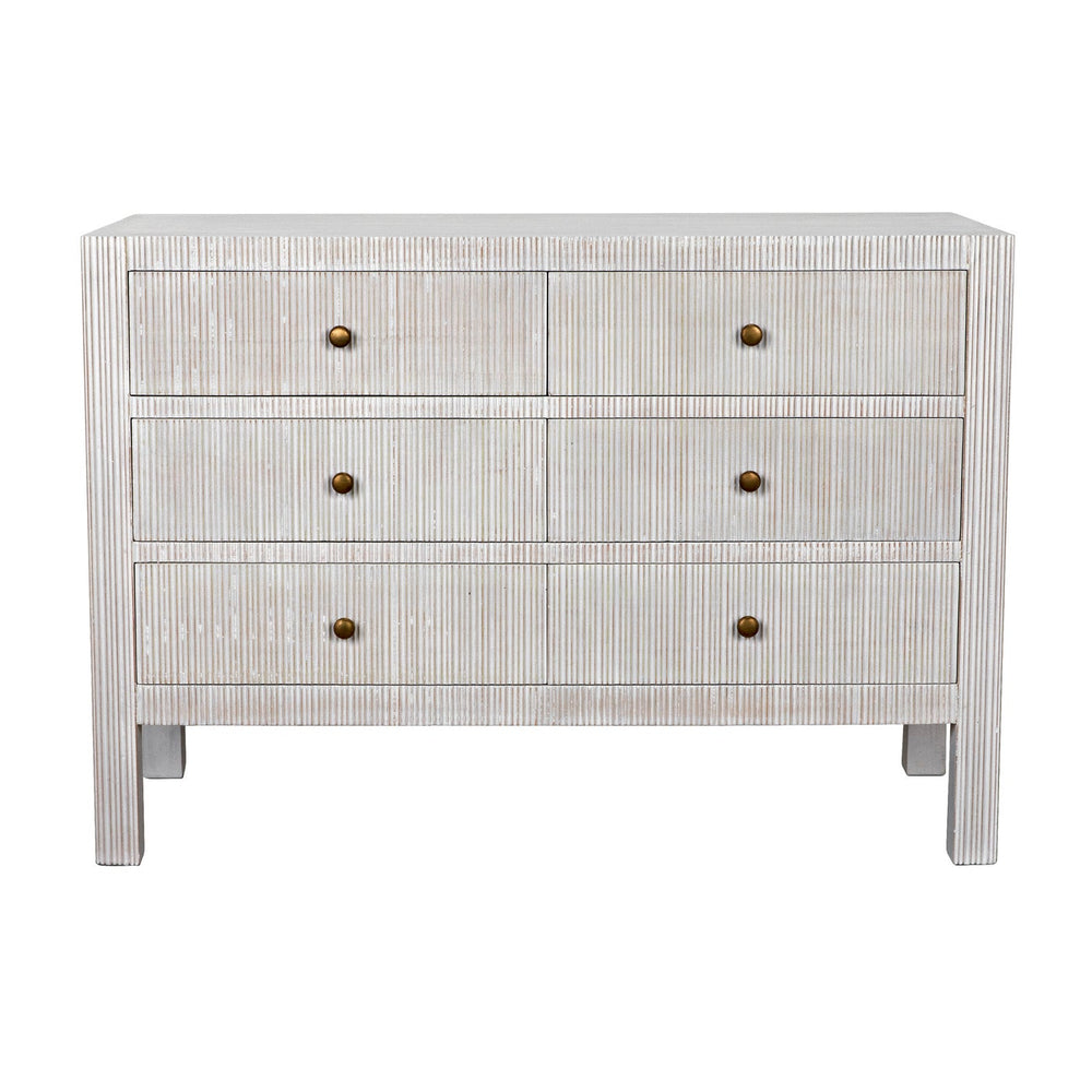 Noir Conrad 6 Drawer Dresser