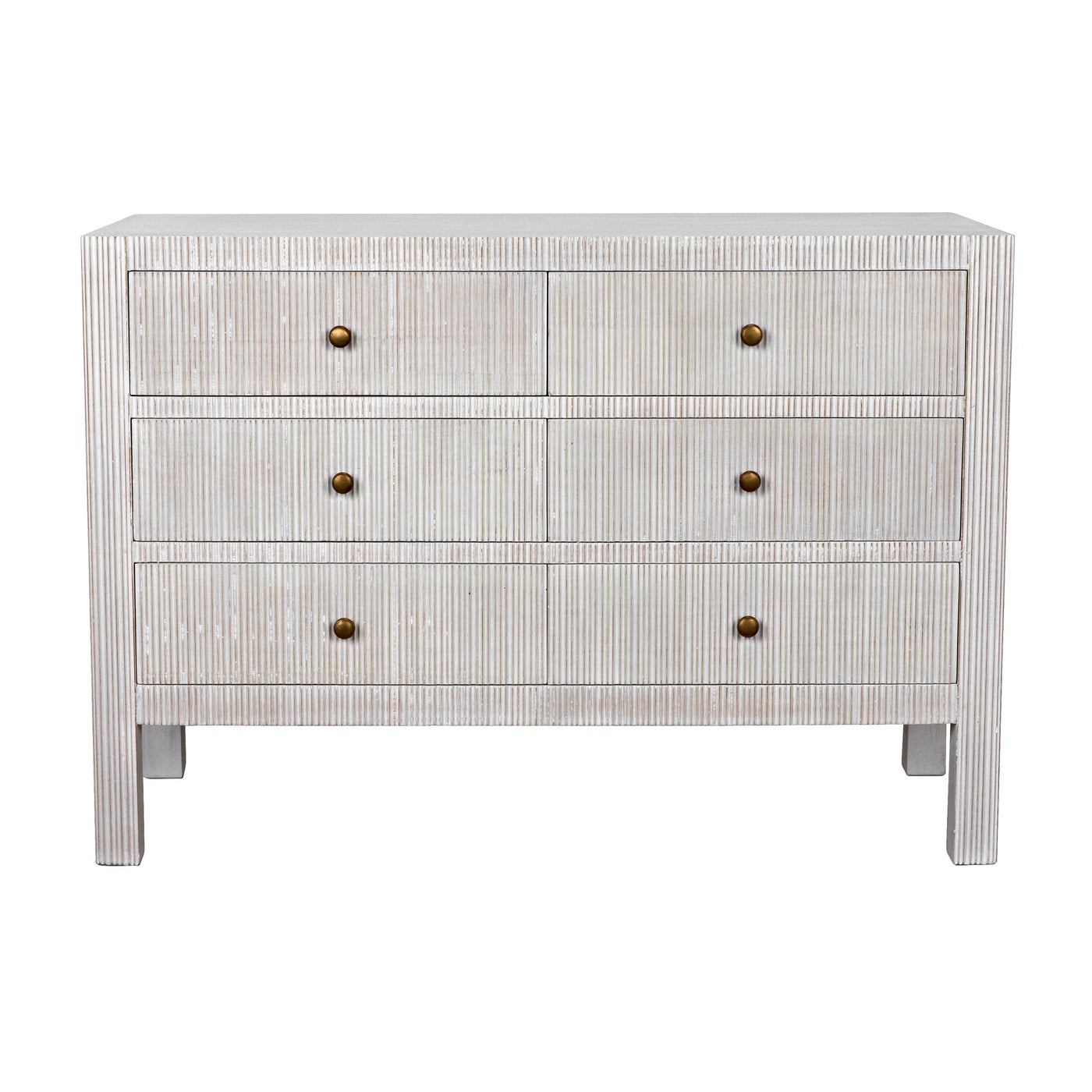Noir Conrad 6 Drawer Dresser