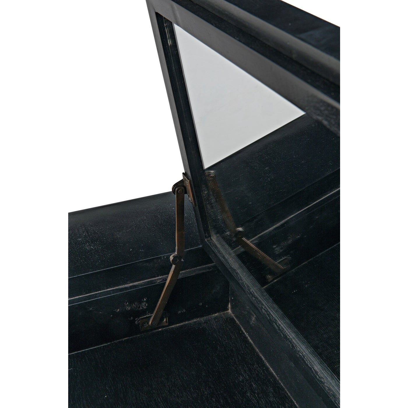 Noir Rhiana Dresser, Hand Rubbed Black