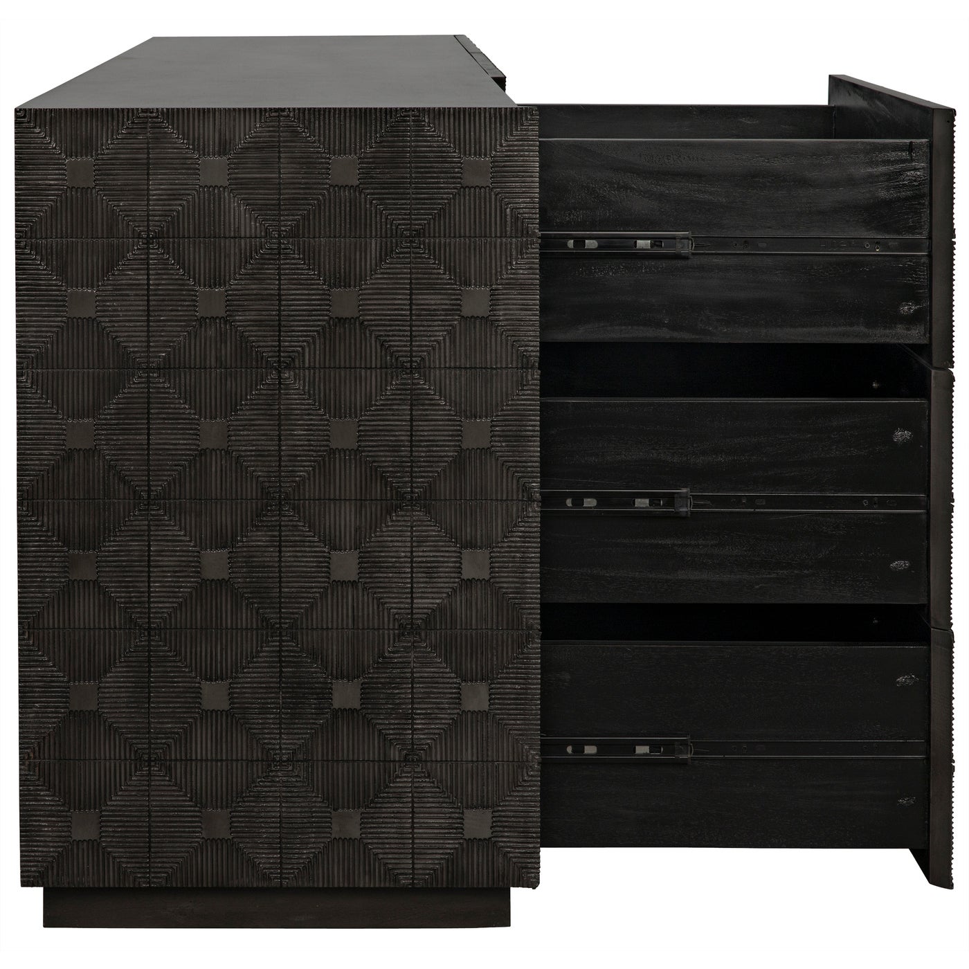 Noir Leon Dresser, Pale