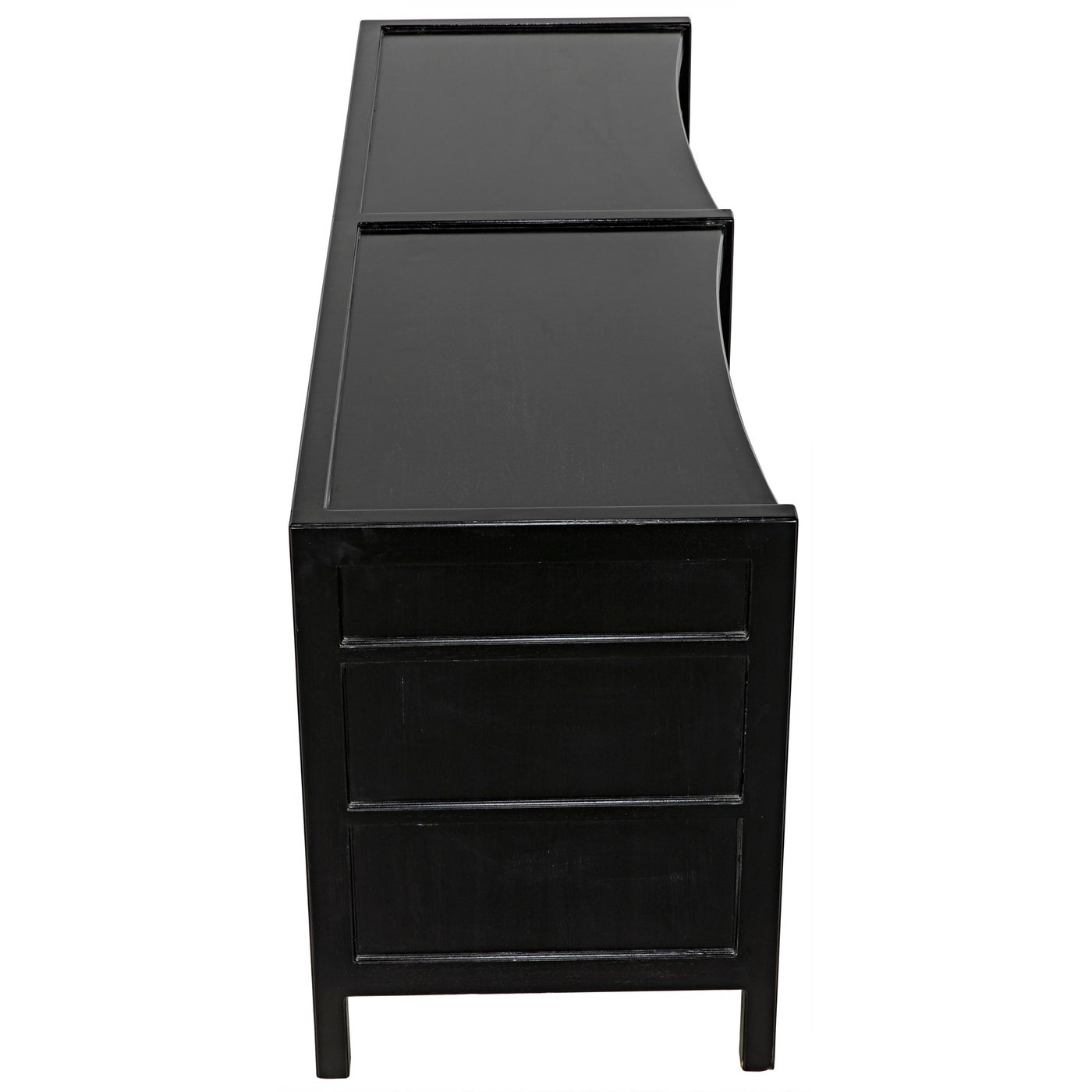 Noir Hampton 6 Drawer Dreser