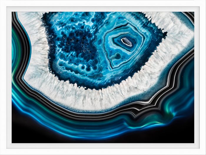 Natural Curiosities Geode Art