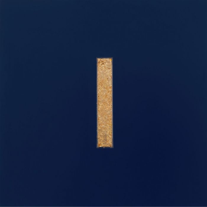 Gold Mind in Blue Art by Natural Curiosities