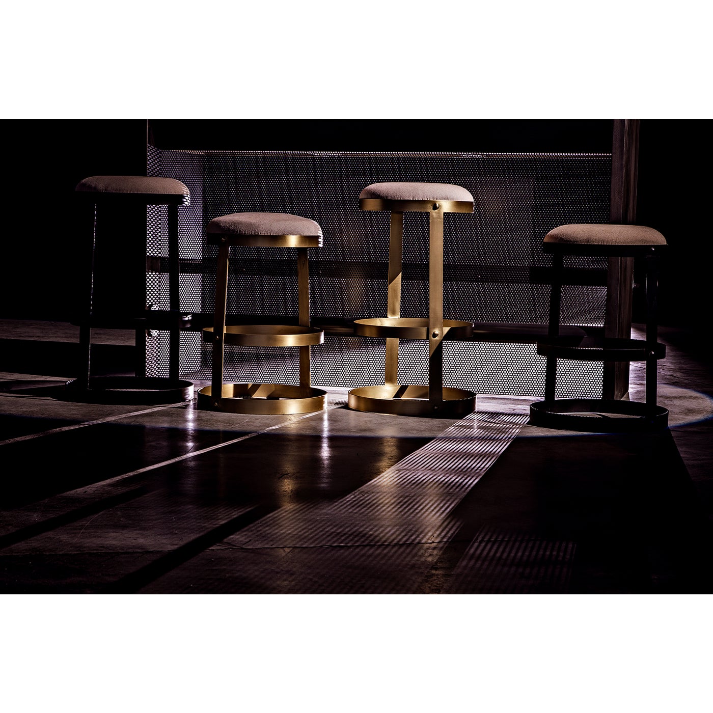 Noir Dior Counter Stool