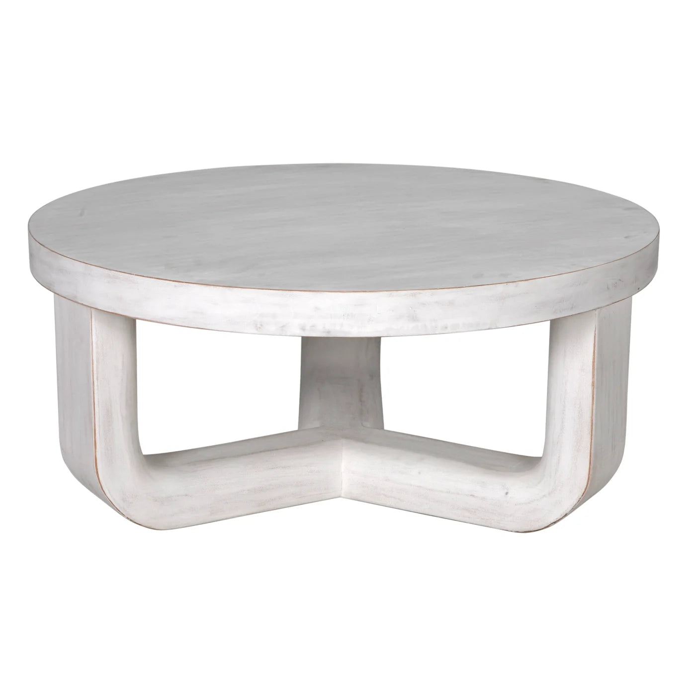 Noir Joel Coffee Table, White Wash