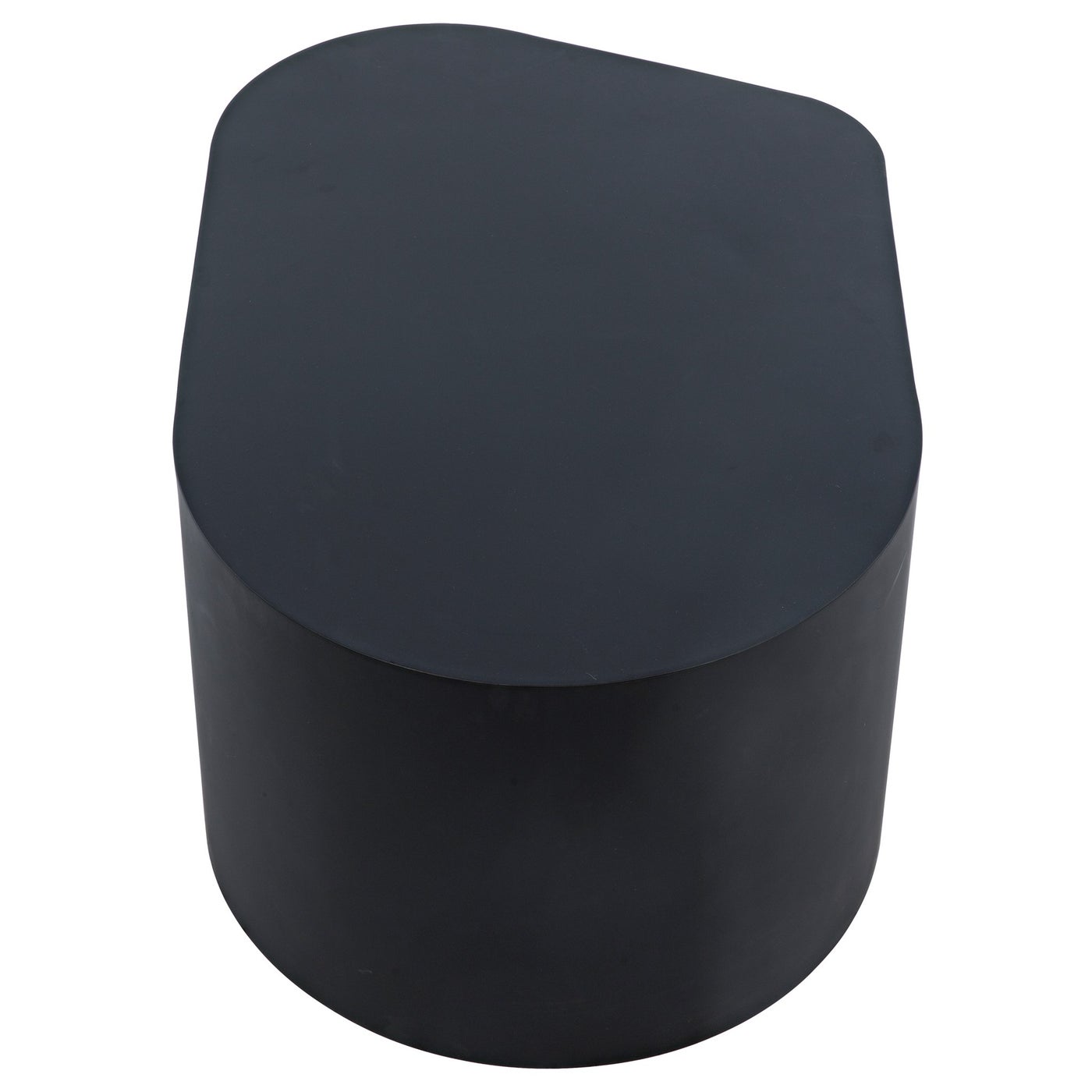 Noir Bain Coffee Table, Black Steel