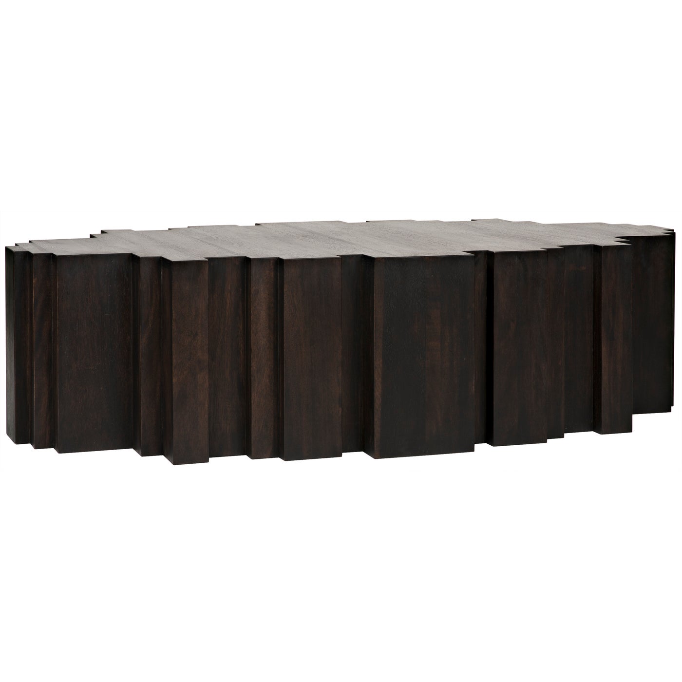 Noir Royce Coffee Table, Ebony Walnut