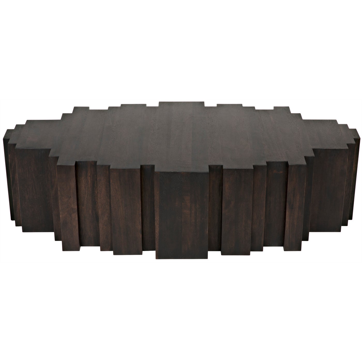 Noir Royce Coffee Table, Ebony Walnut