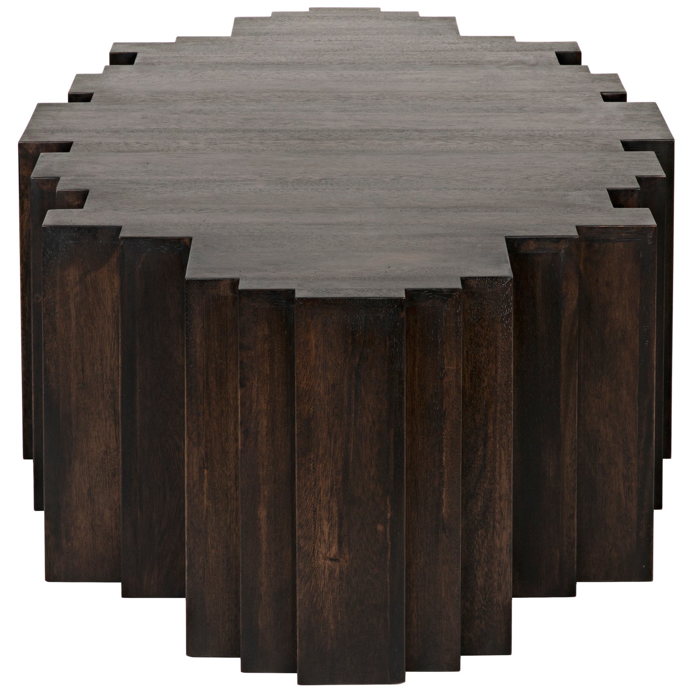 Noir Royce Coffee Table, Ebony Walnut