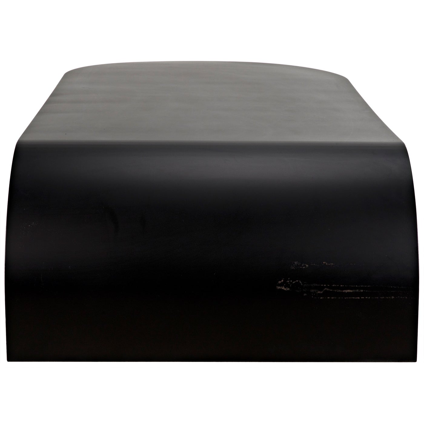 Noir Rosario Coffee Table, Black Steel