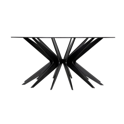 Noir Spider Coffee Table, Black Metal