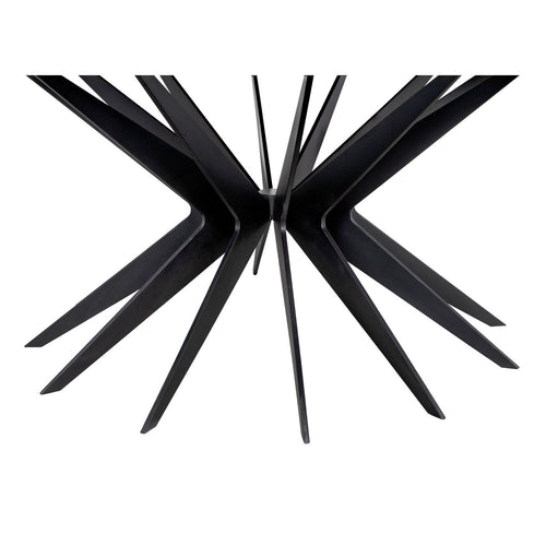 Noir Spider Coffee Table, Black Metal