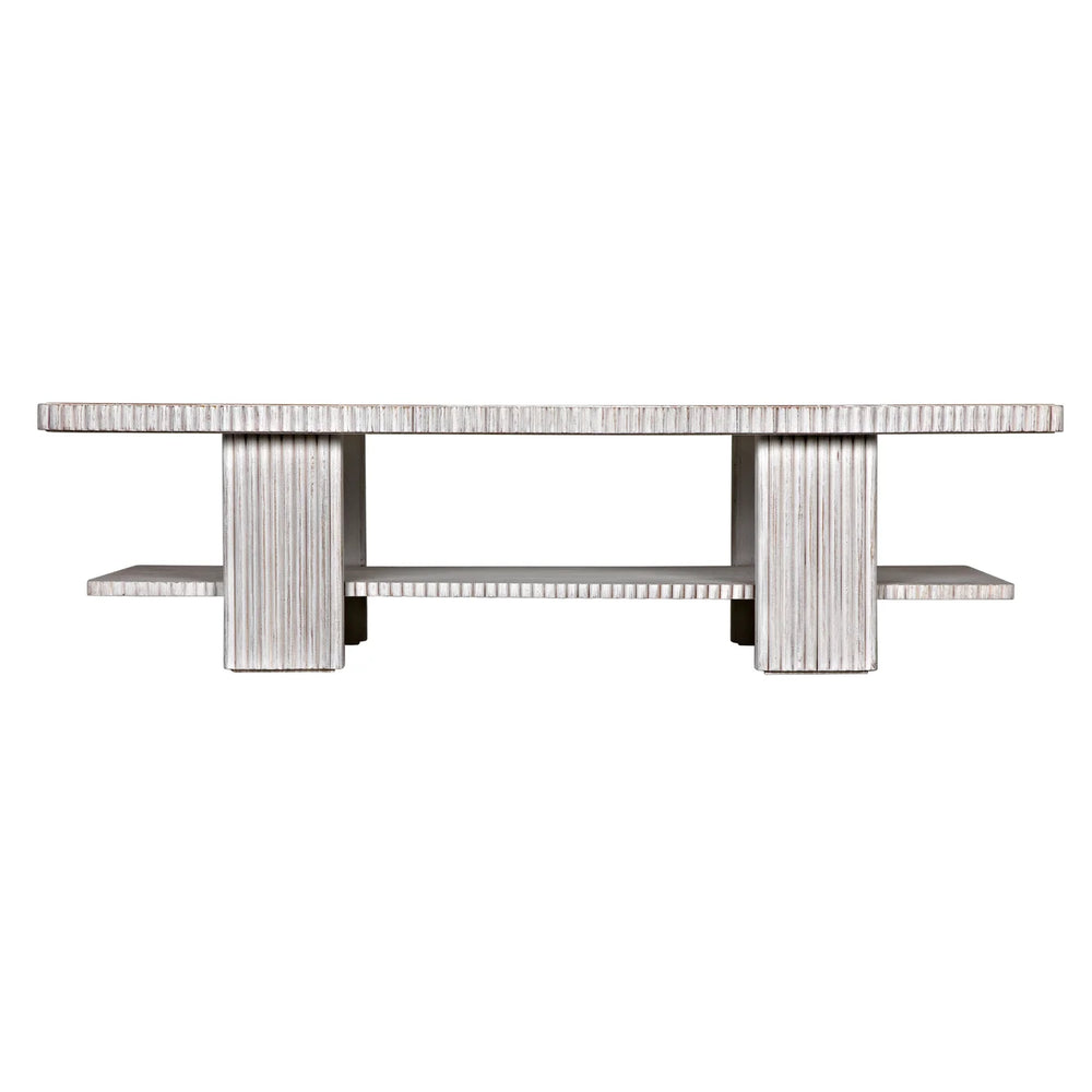 Noir Humphrey Coffee Table, White Wash