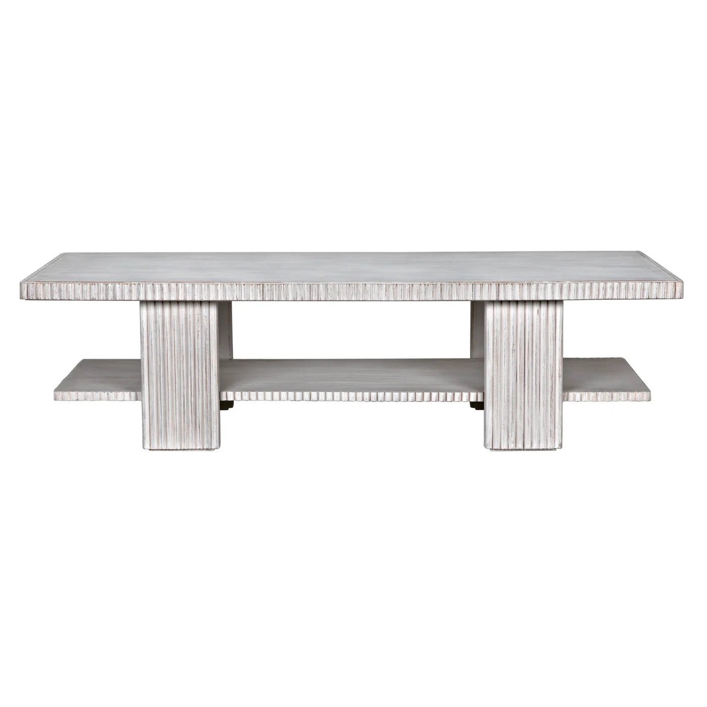 Noir Humphrey Coffee Table, White Wash