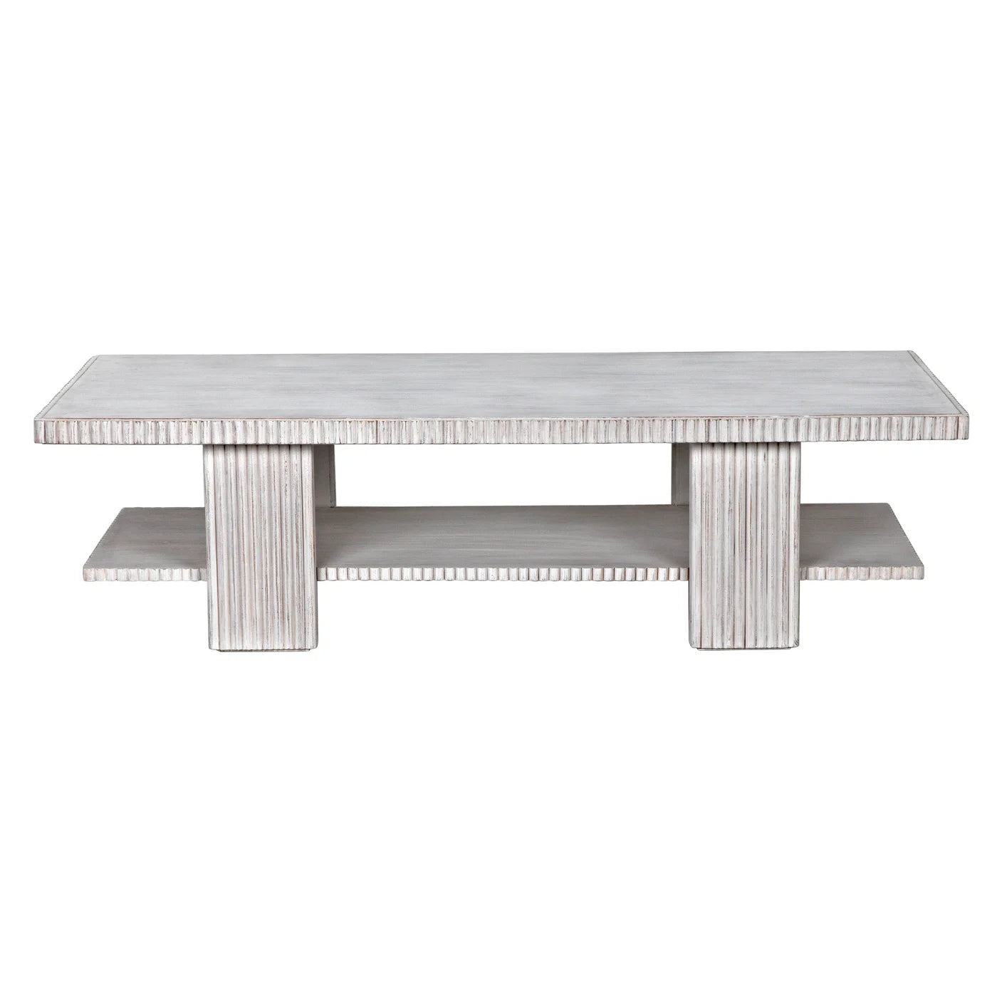 Noir Humphrey Coffee Table, White Wash