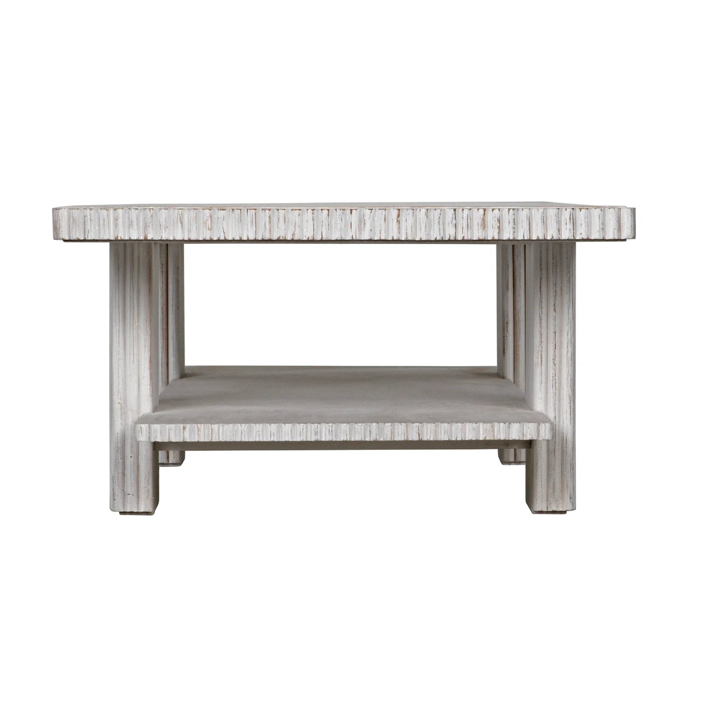 Noir Humphrey Coffee Table, White Wash