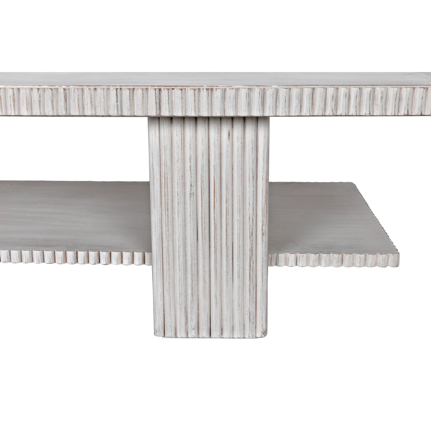 Noir Humphrey Coffee Table, White Wash