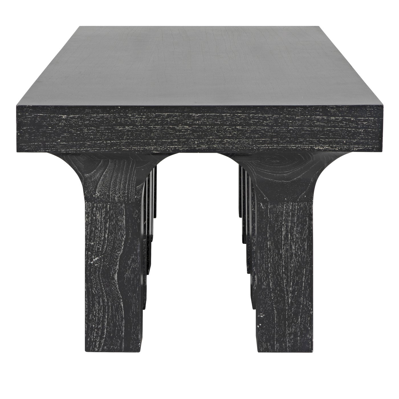 Noir Santos Coffee Table, Cinder Black