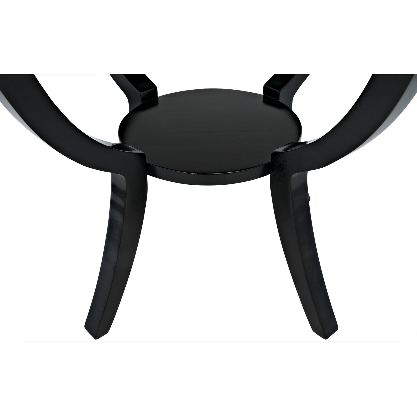 Noir Scheffield Round End Table