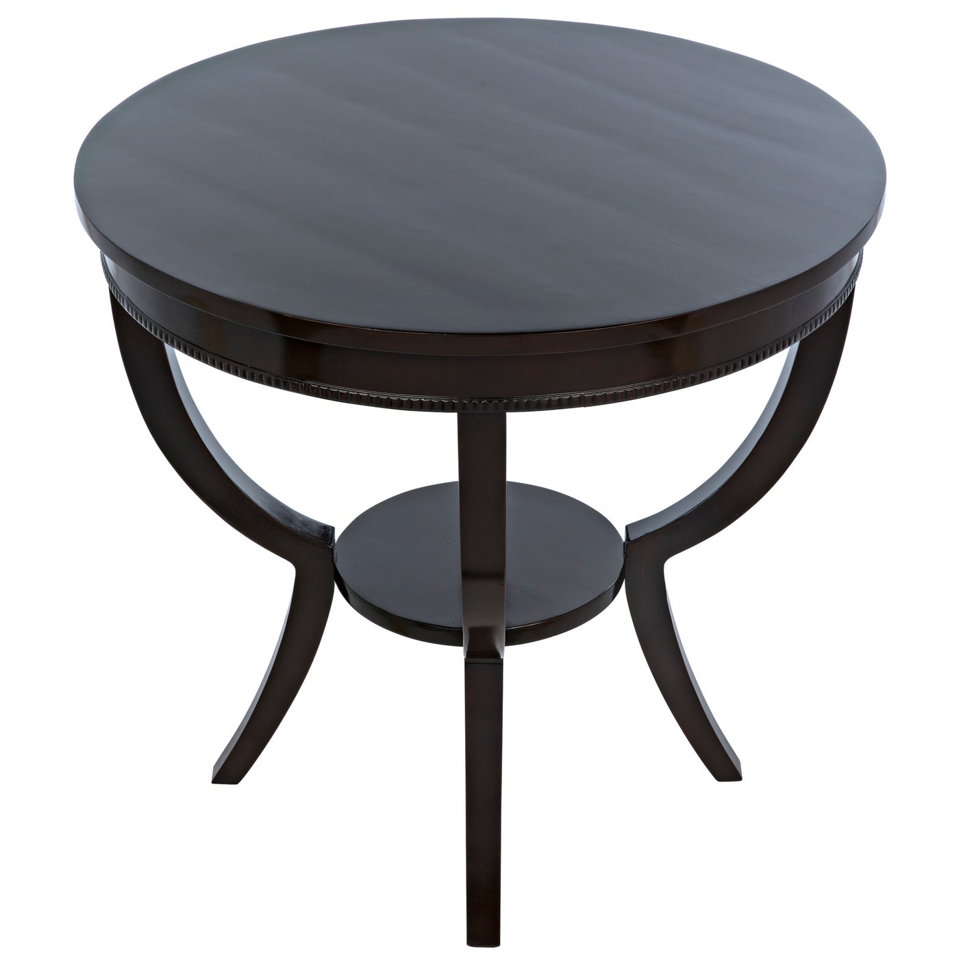 Noir Scheffield Round End Table