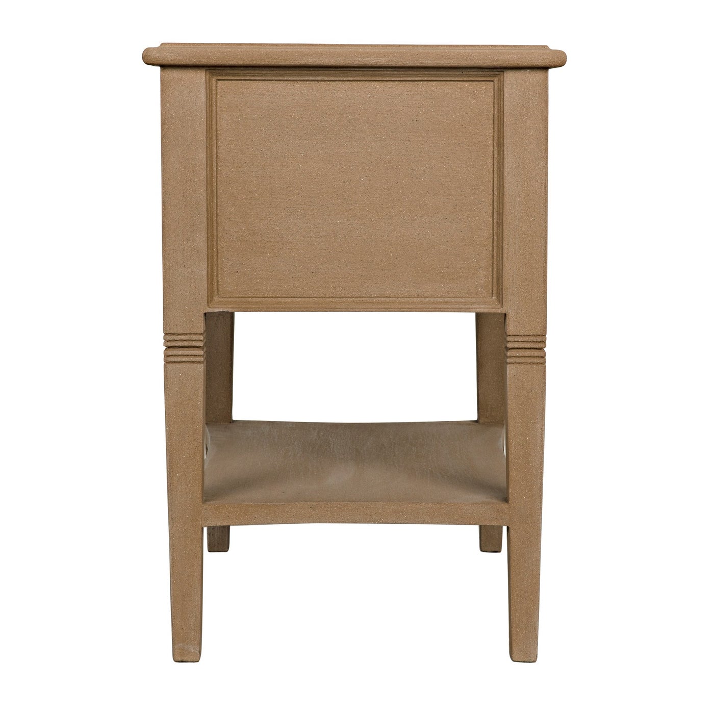 Noir Oxford 2 Drawer Side Table