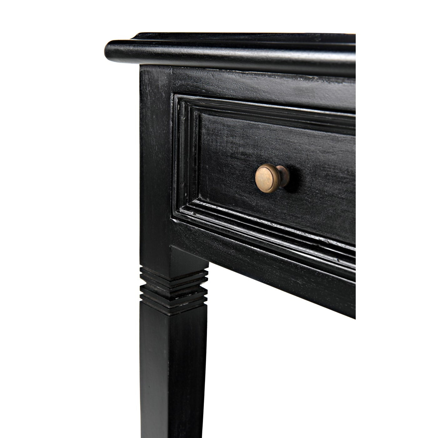 Noir Oxford 1 Drawer Side Table