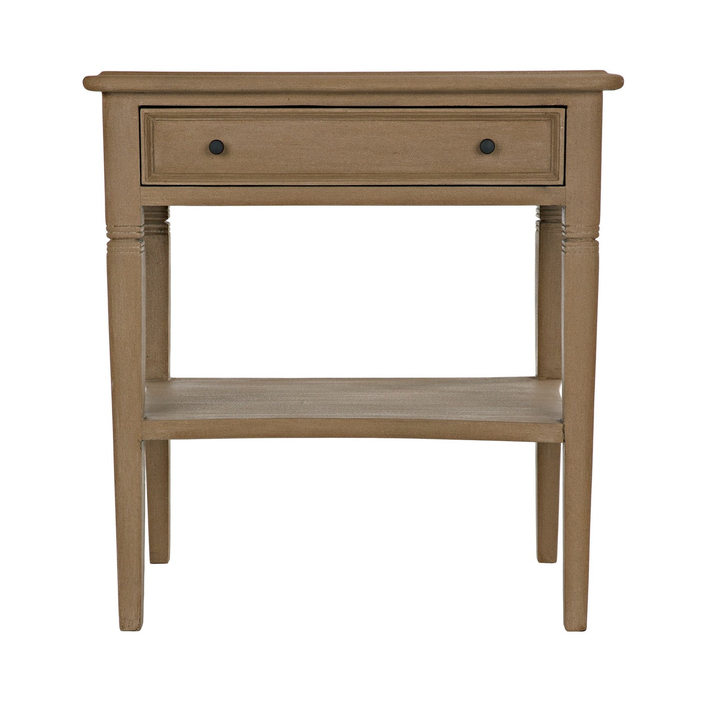 Noir Oxford 1 Drawer Side Table