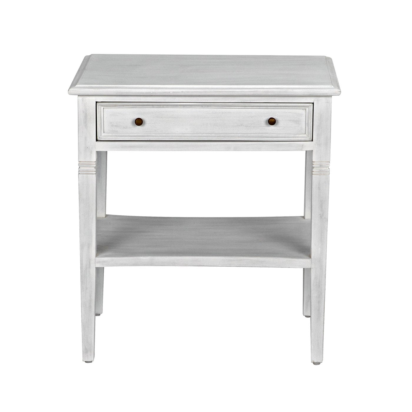 Noir Oxford 1 Drawer Side Table