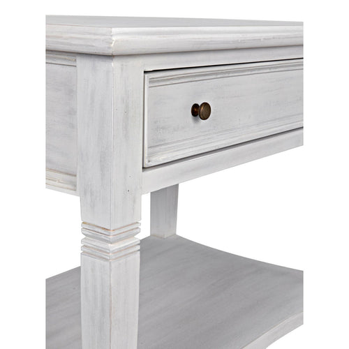 Noir Oxford 1 Drawer Side Table